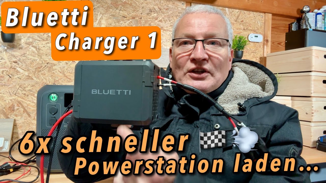 Bluetti Charger 1 - Lade deine Powerstation unterwegs 6x schneller!