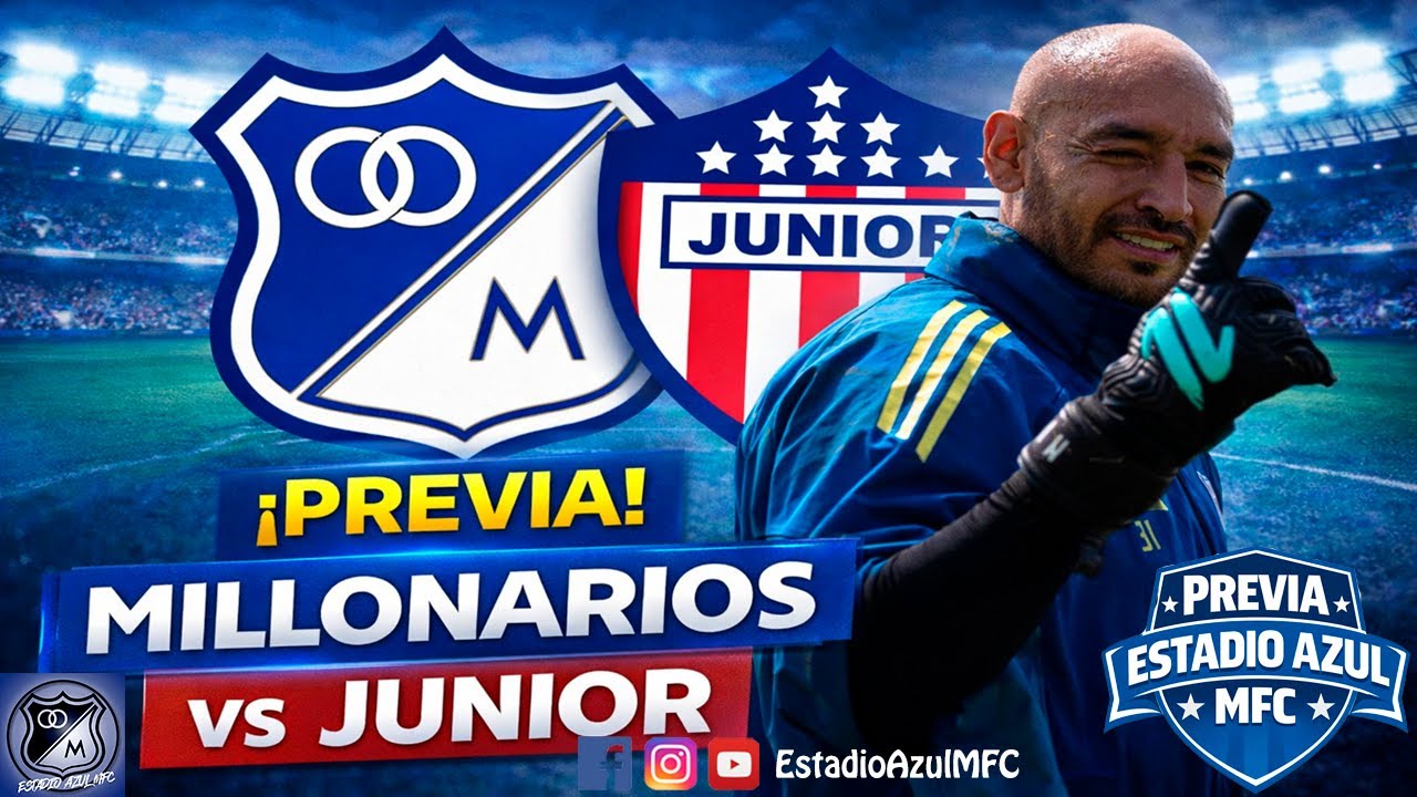 MILLONARIOS VS JUNIOR: DUELO DE NECESITADOS 24/01/2026
