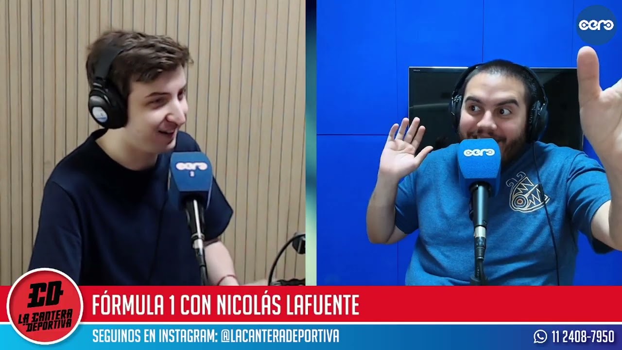 Nicolás Lafuente repasa las novedades de la Fórmula 1 en La Cantera Deportiva