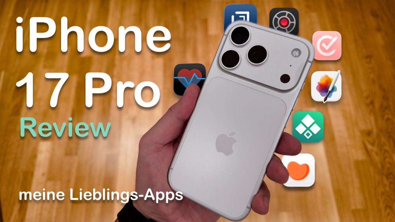 iPhone 17 Pro Review + Meine 15 BESTEN Apps 2025 (+ gratis Widgy Widget!)
