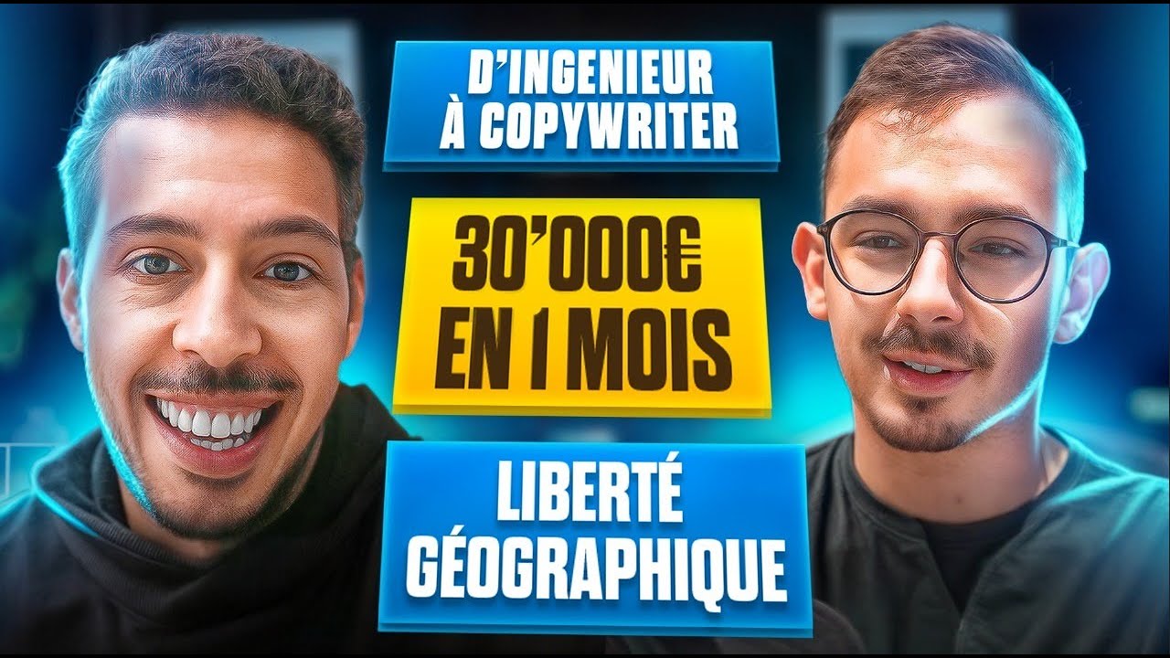 Comment il a Quitté le Salariat pour Récupérer sa LIBERTÉ grâce au Copywriting (Avis Copy Mastery)