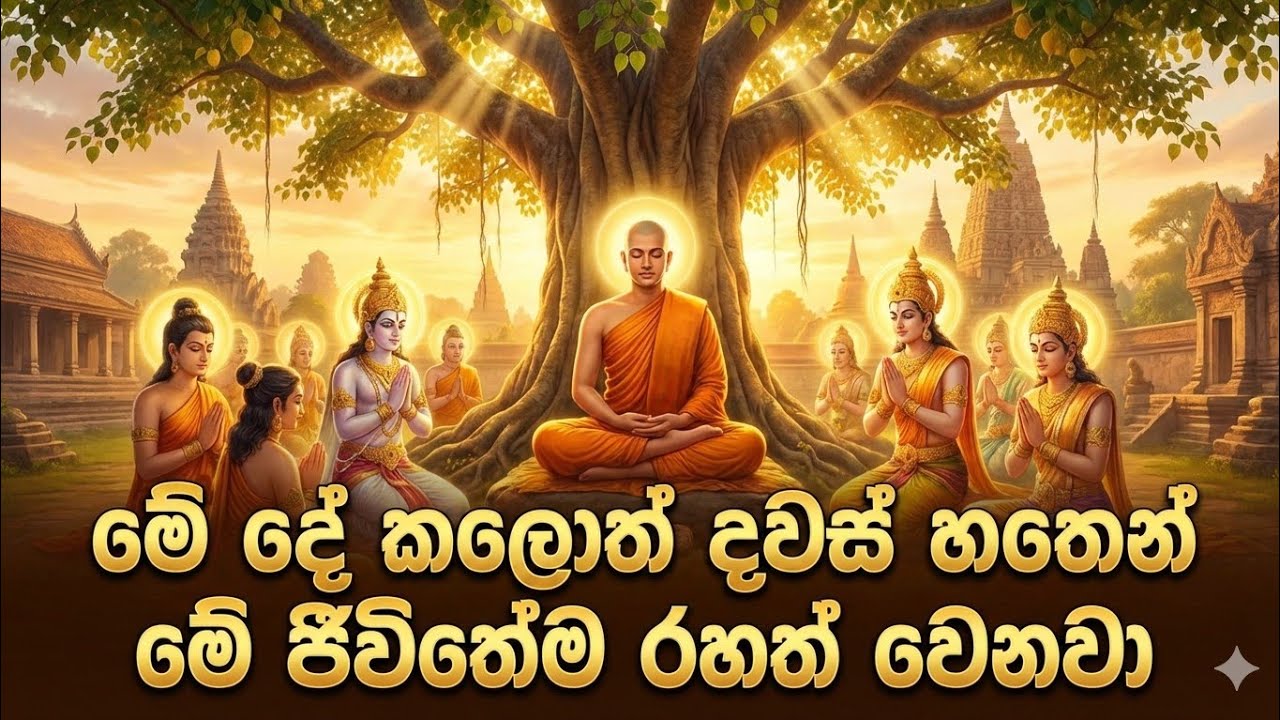 මේ දේ කලොත් දවස් හතෙන් මේ ජිවිතේම රහත් වෙනවා #ධර්මදානයක්_වේවා 