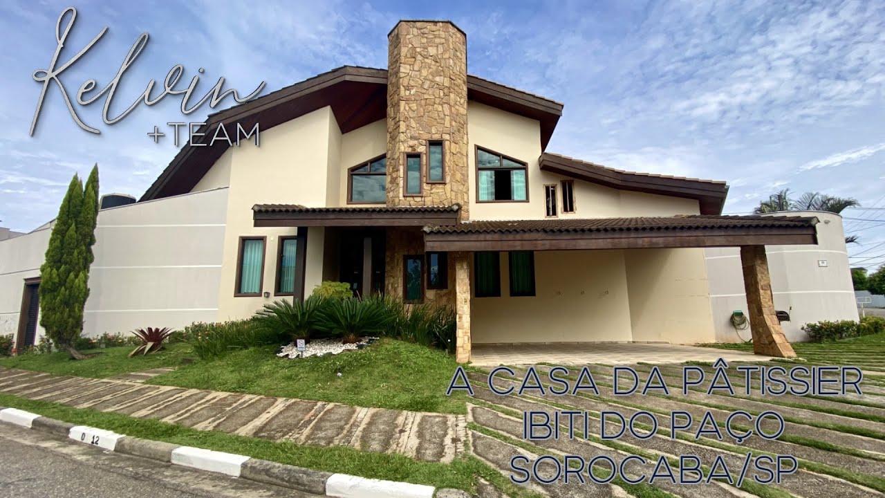 A Casa da Patissier 🍰 - Condomínio Ibiti Do Paço - Sorocaba/SP - Kelvin+TEAM Gestão Imobiliária