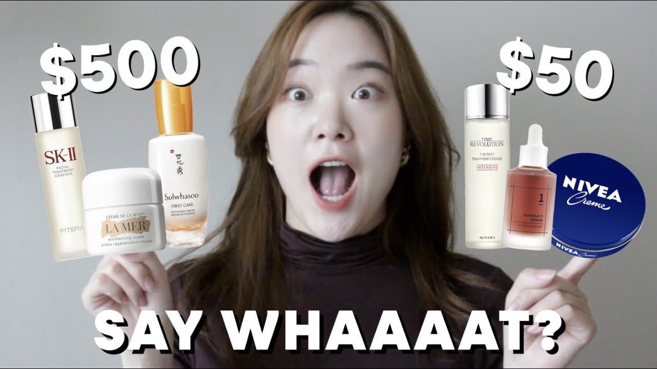 $500 vs $50 Skincare | Which one is worth it?