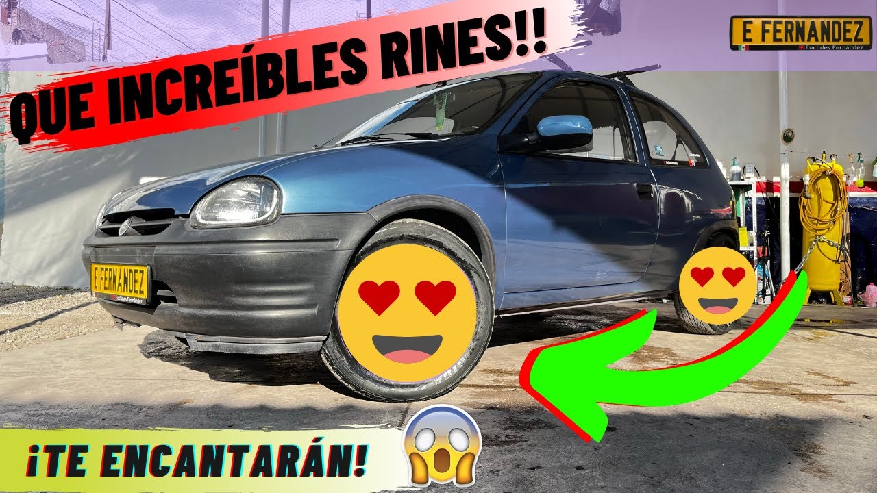 NUEVOS RINES AL CHEVY !! 🙌🏽😍 | QUE INCREÍBLES LE QUEDAN !! 😱🚙