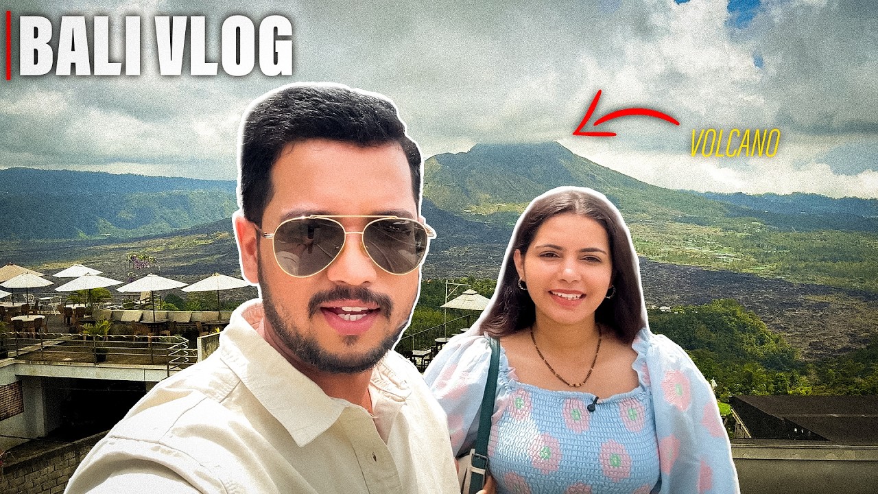 Indra Dev and Bali ki Kya he Kahani? | Batur Volcano | Tirta Empul Temple | Waterfall | Bali Vlog