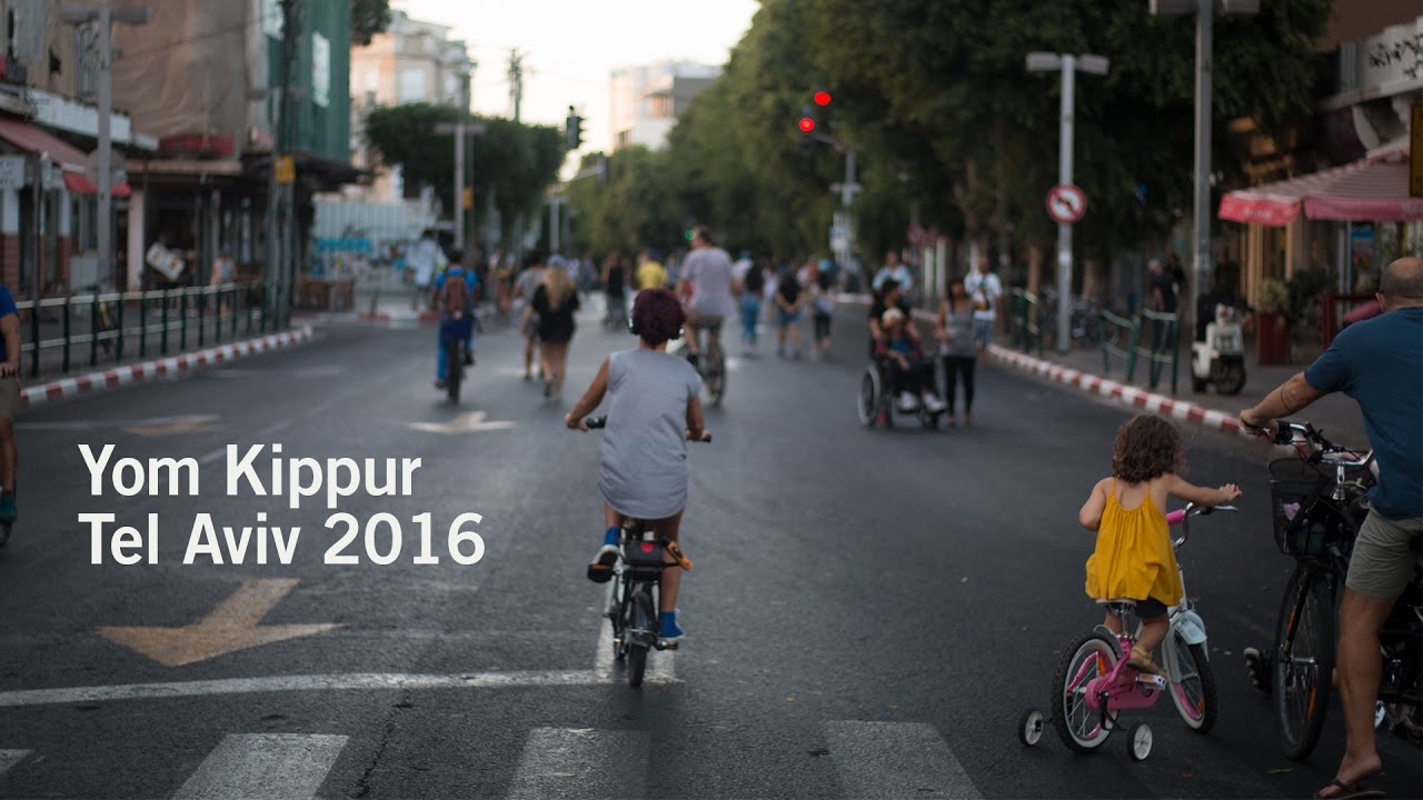 Yom Kippur 2016 in Tel Aviv