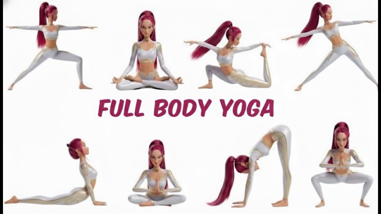 K-Pop Demon Hunters Yoga! ⚡️ Full Body Energy & Focus Routine
