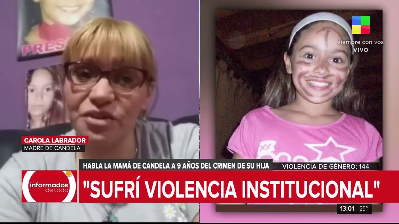 La madre de Candela recordó a su hija, a 9 años del crimen