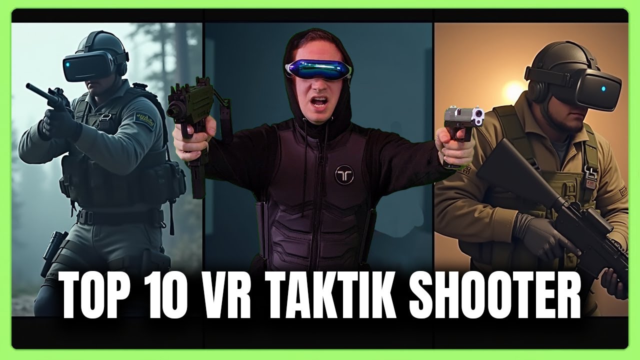 Top 10 Taktik-Shooter VR Spiele für Meta Quest