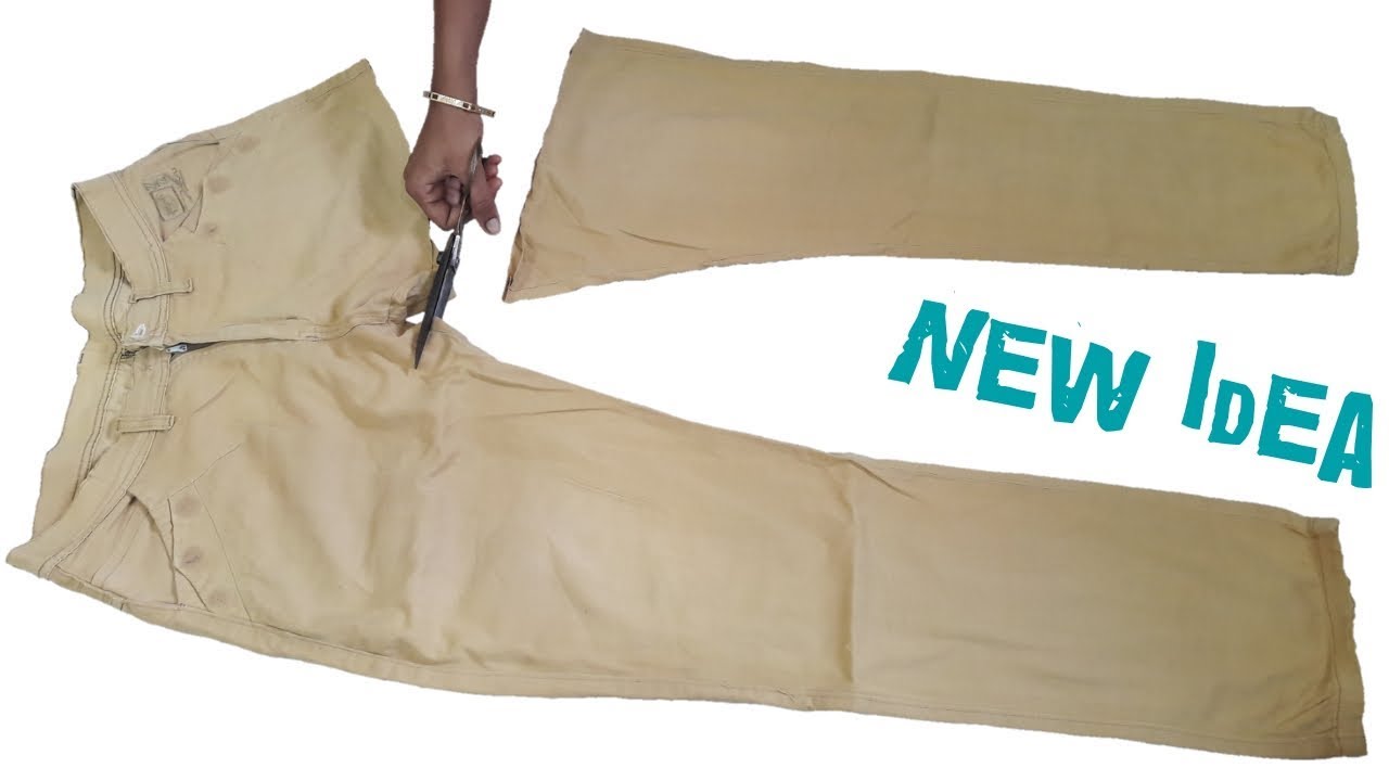 Old Pant Re Use Idea // Transformation Idea From Pant // By Simple cutting