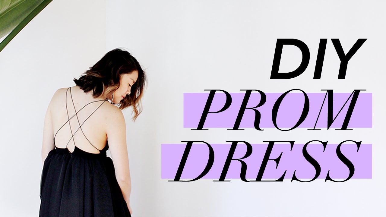 How to Make a PROM DRESS | WITHWENDY