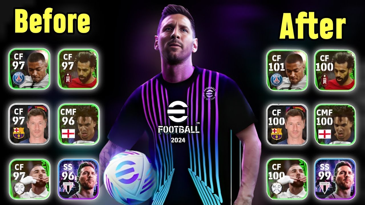 How to Boost Player in eFootball 24 Mobile?? Easy Way to Train The Player.