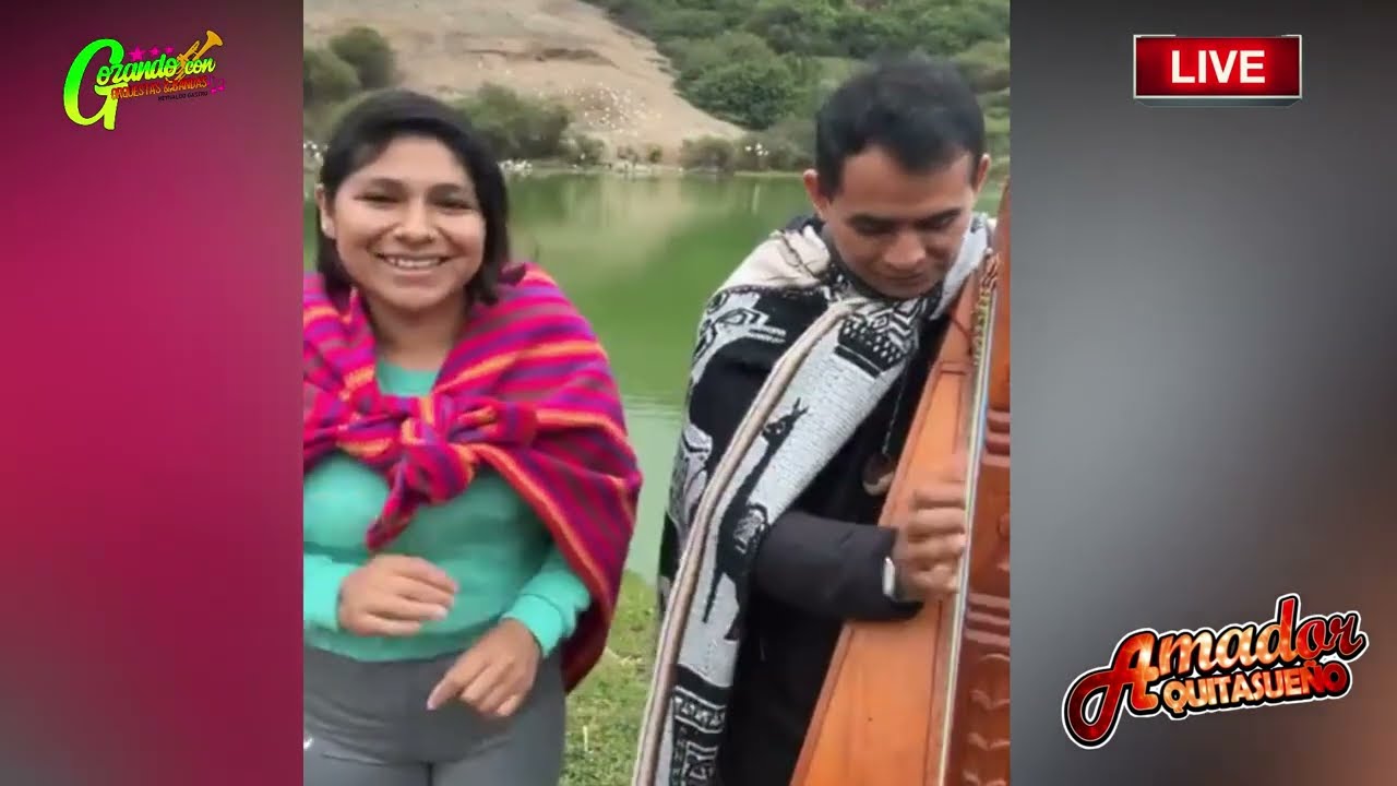💥 AMADOR QUITASUEÑO & ESTERCHA || TARDE DE HUAYNO CON ARPA ⚡🇵🇪