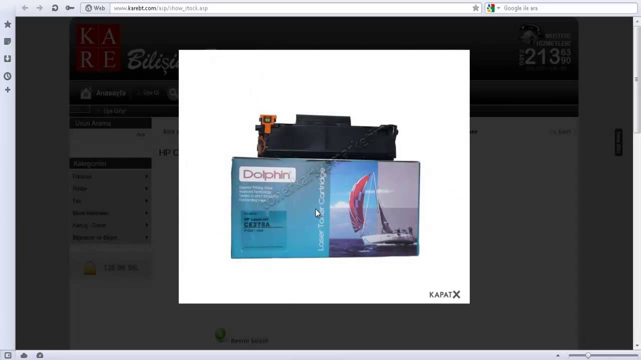 Canon 728 Toner - canon-crg-728.toneri.gen.tr