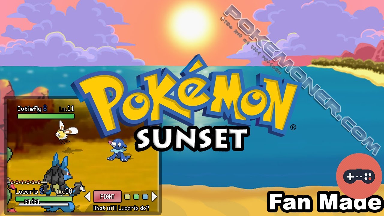 Pokemon Sunset - Gameplay + Download - Pokemoner.com