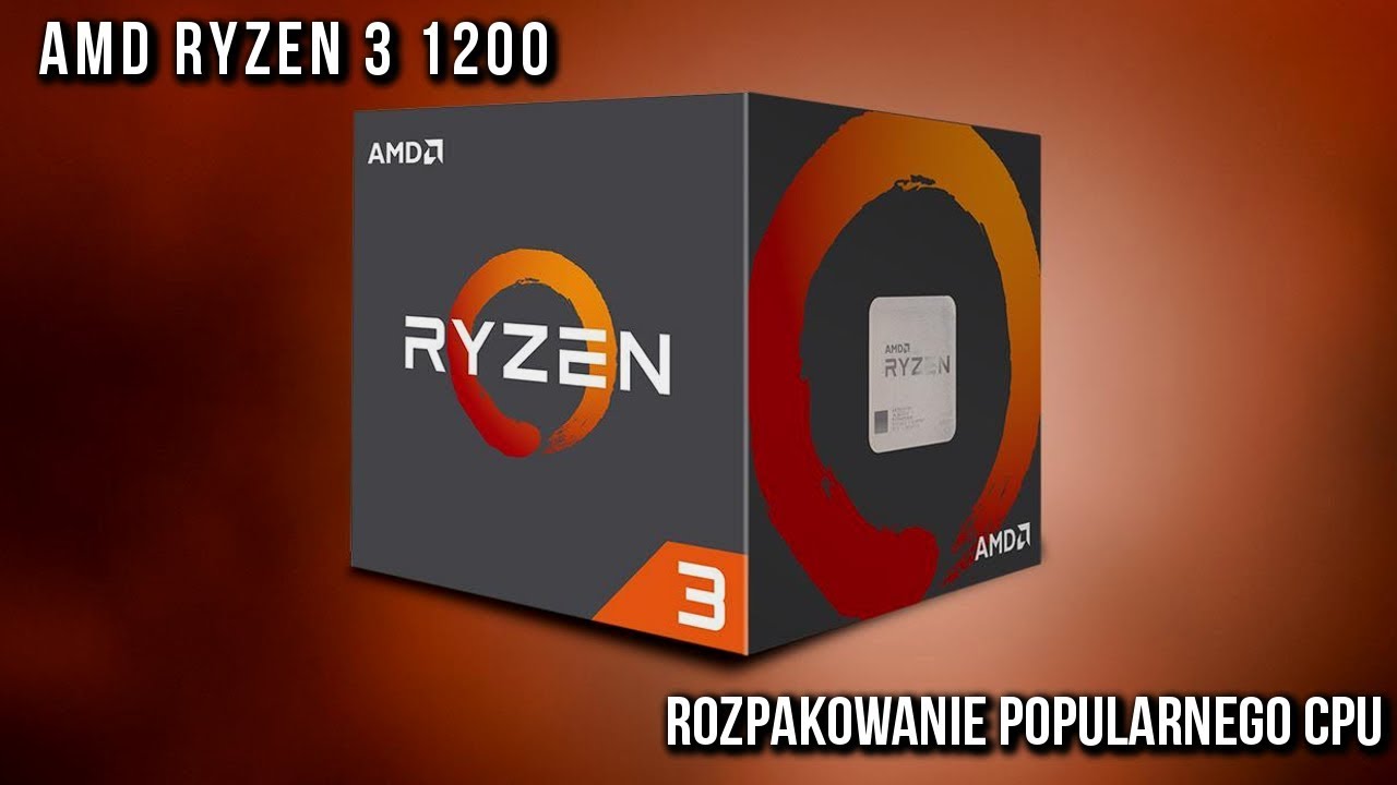 👉RYZEN 3 1200 - ROZPAKOWANIE POPULARNEGO PROCESORA! 👈