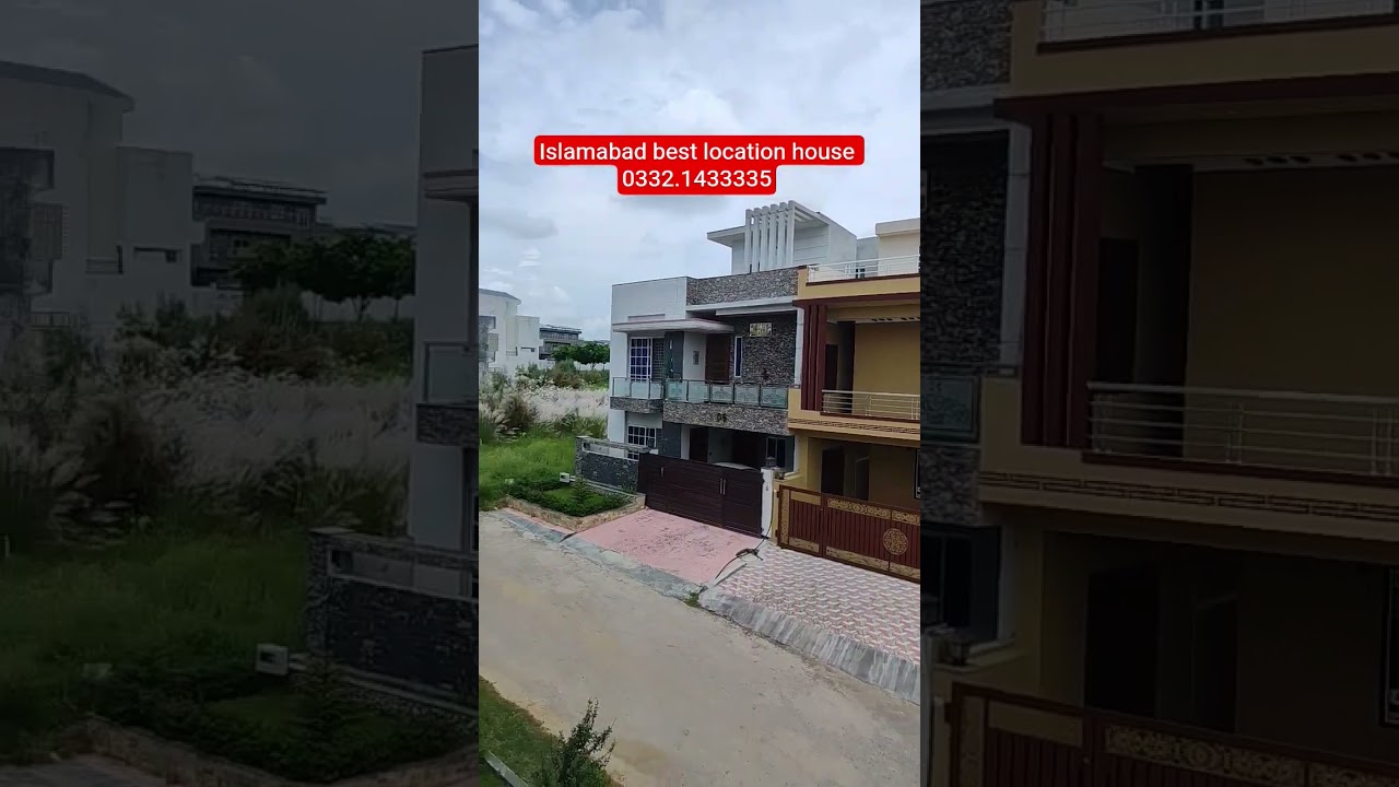 corner House for sale in Islamabad Jinnah Garden office Good location house low price house for sale