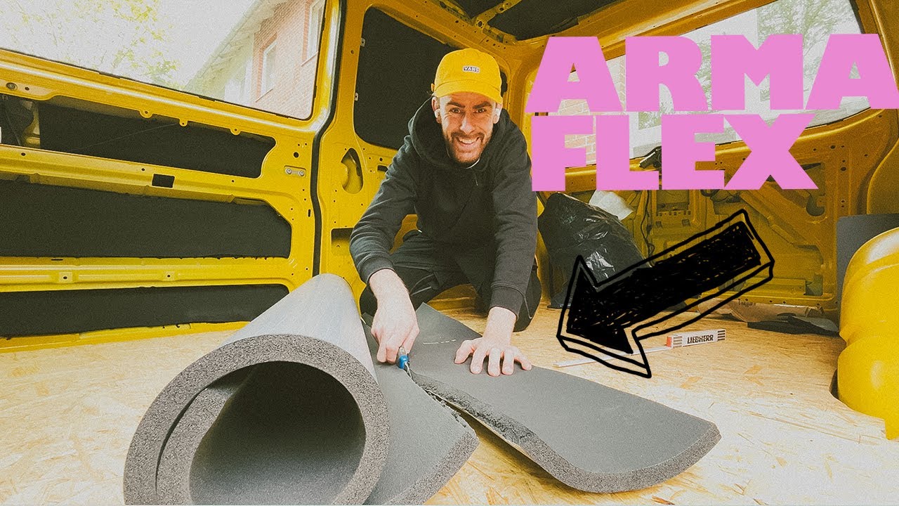 So ISOLIERST du die Wände vom deinem CAMPER mit ARMAFLEX - CAMPER INNENAUSBAU #2