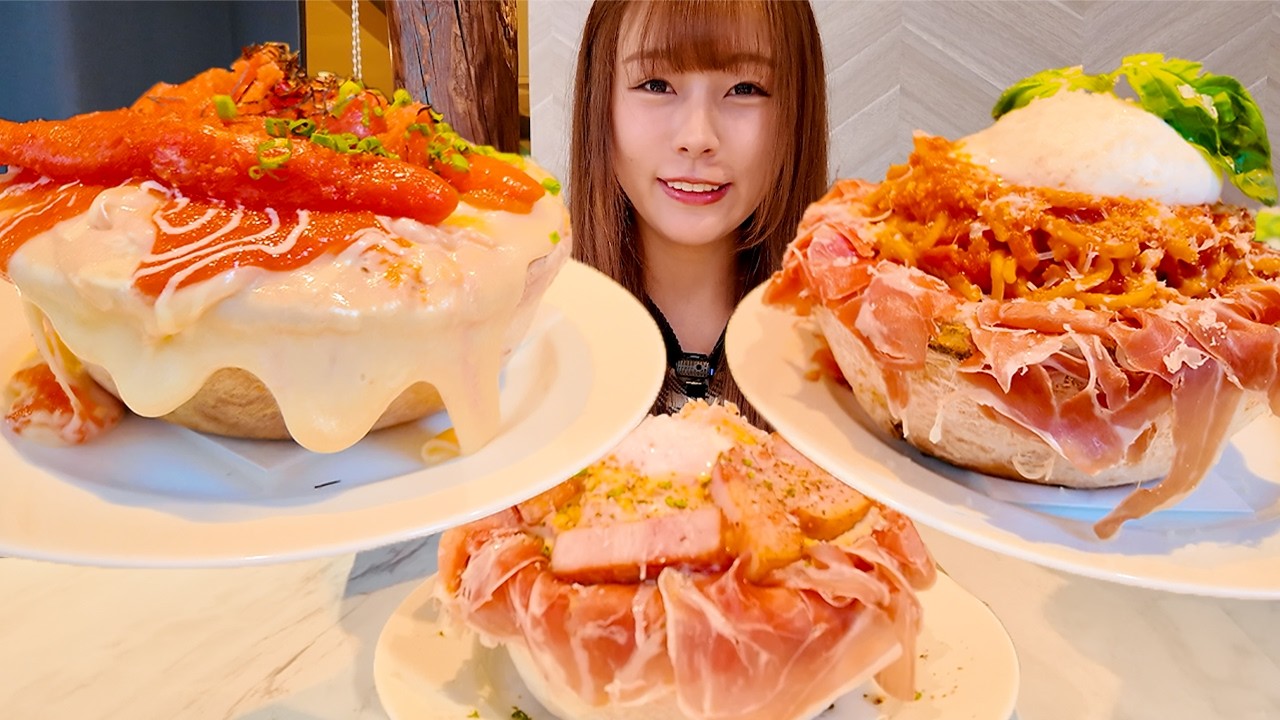 【大食い】日本初のパスタボールを食べてきた🍅🧀