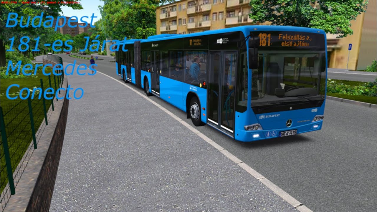 Omsi 2 Budapest 181-es Járat Mercedes Conecto