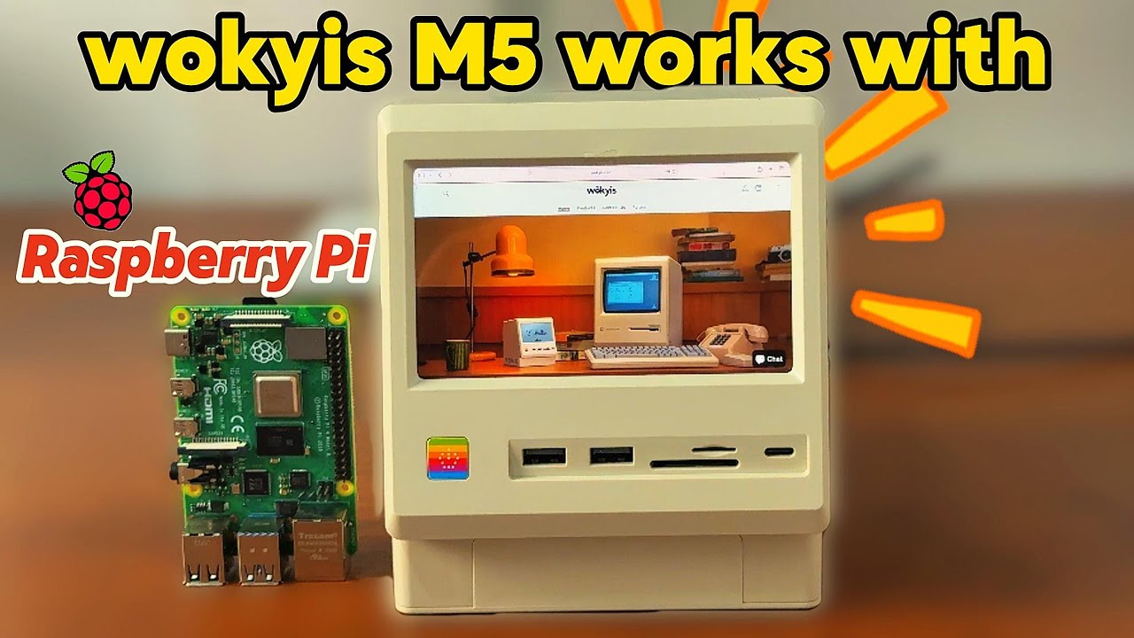 How to Add 8TB Storage and 5-inch Display to Raspberry Pi with Wokyis M5 Retro Dock