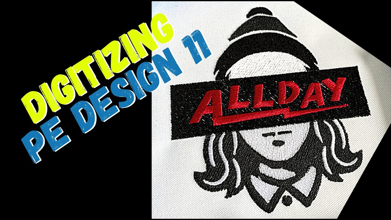 👨🏼‍💻Digitizing with PE Design 11 🔥 - Men‘s Embroidery - PR670E Stitchout
