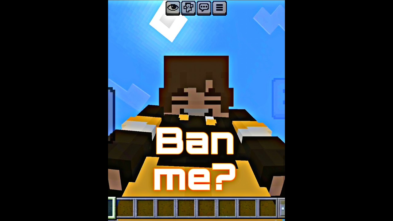 Am I ban in Minecraft?🤧 but I'm not give up yet! #bfjokertamil #minecraft #short #tamil #pvp