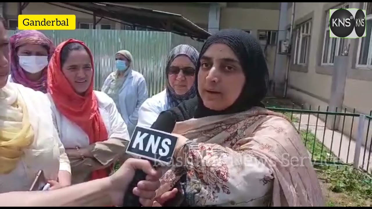 Medical and Paramedical staff at District Hospital Ganderbal on Monday alleges the concern Medical-