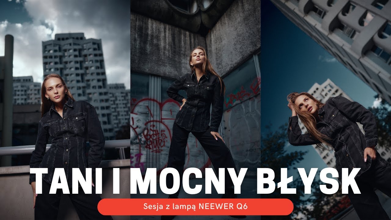 Tani i mocny błysk - sesja z lampą Neewer Q6 ⚡
