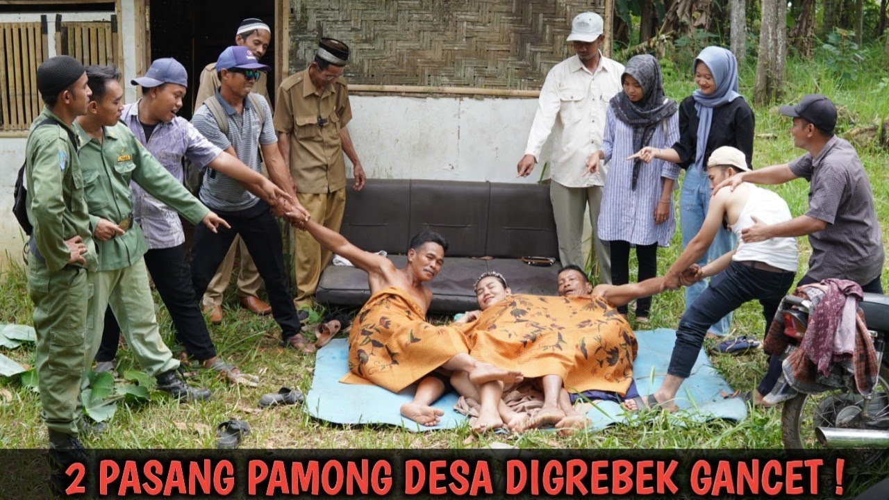 2 PASANG PAMONG DESA DIGREBEK GANCET DIRUMAH GRIBIK, HINGGA AKHIRNYA MENYESALINYA