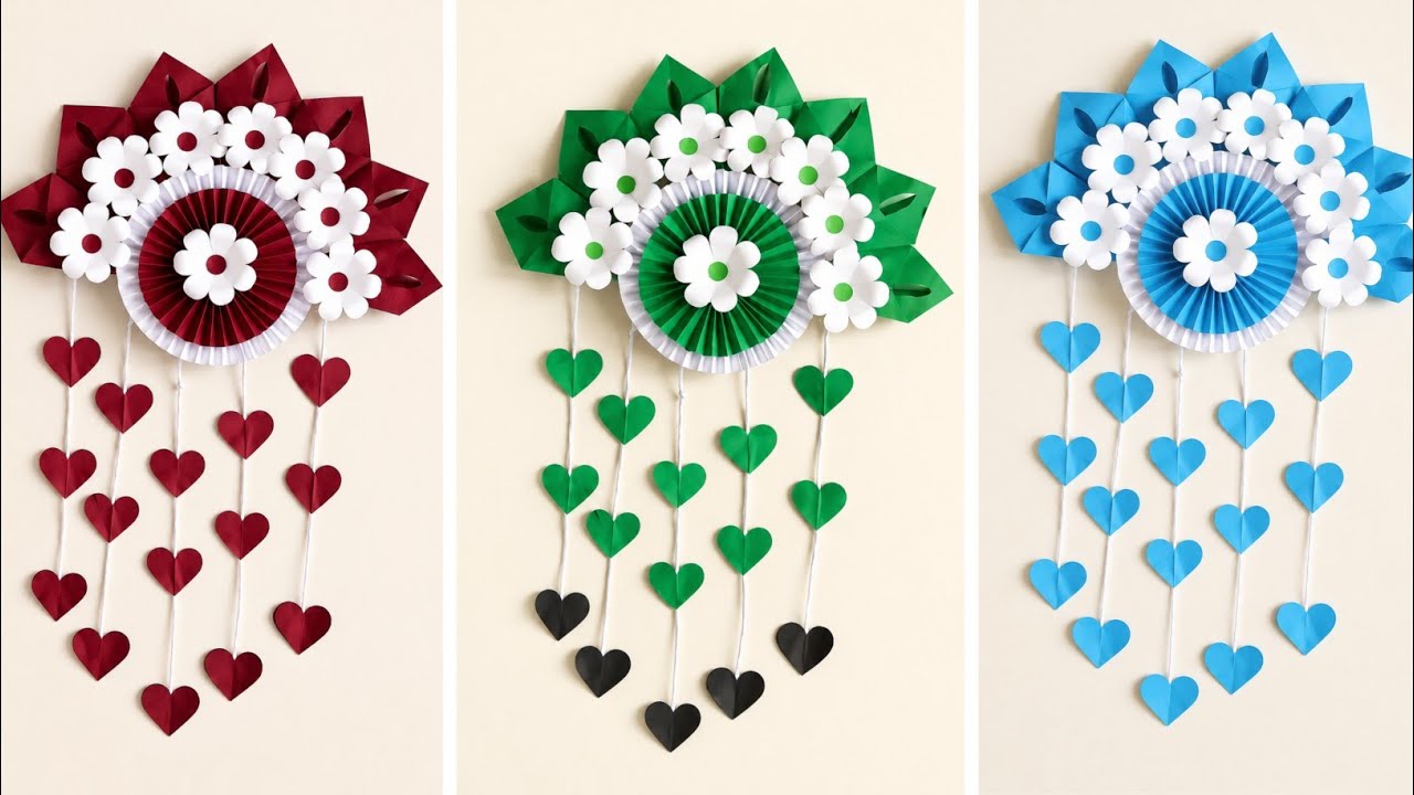 Unique Wall Hanging / Paper Craft For Home Decoration / Easy Wall Hanging / DIY Wall Decor 