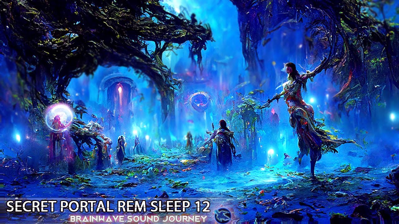 Strong Lucid Dream Music So Deep (LOVER'S MYTH DANCE OF SOUL) 8 Hour Rem Sleep Theta Waves