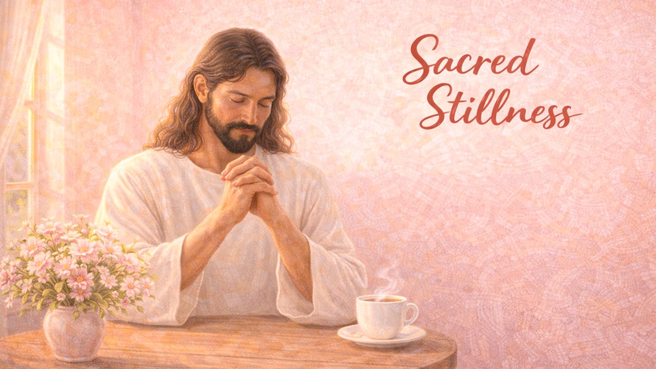 Cozy Gospel Jazz Café with Lyrics ☕ Psalms Praise Music for Reading, Work & Relaxation