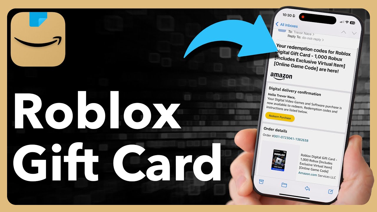 How To Redeem Roblox Gift Cards From Amazon