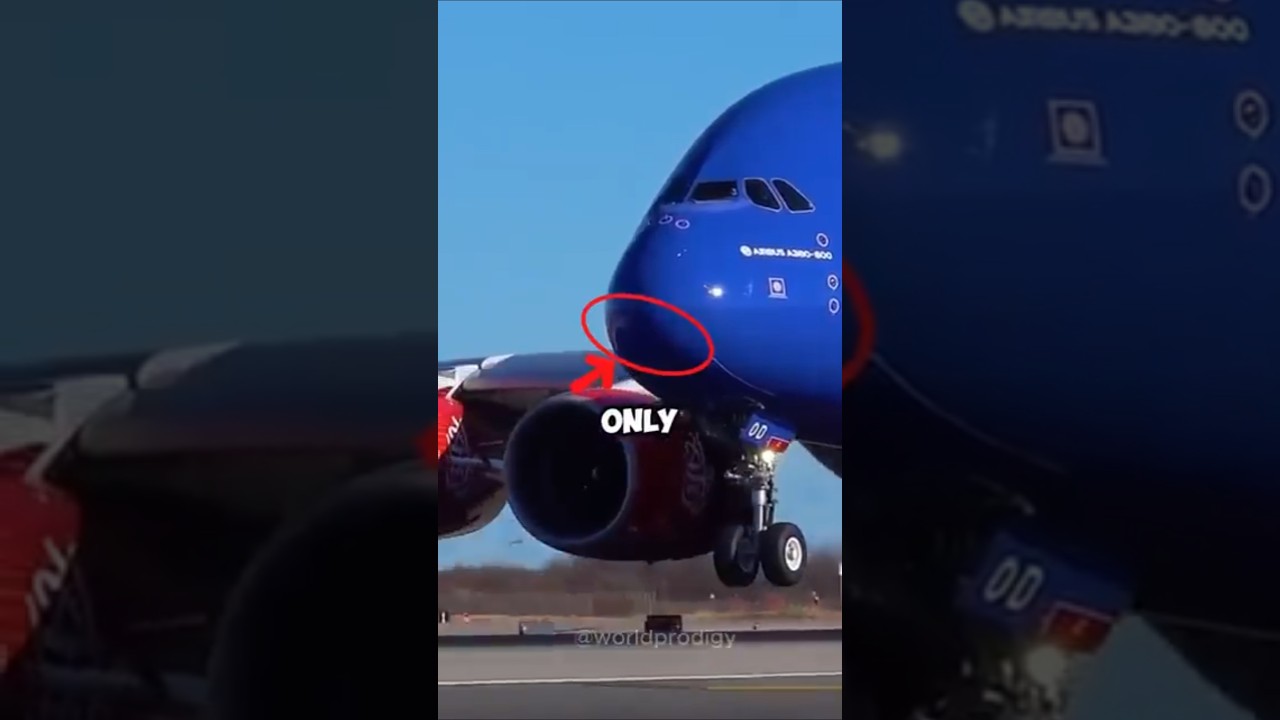 What's inside an airplane nose? 🤔✈️