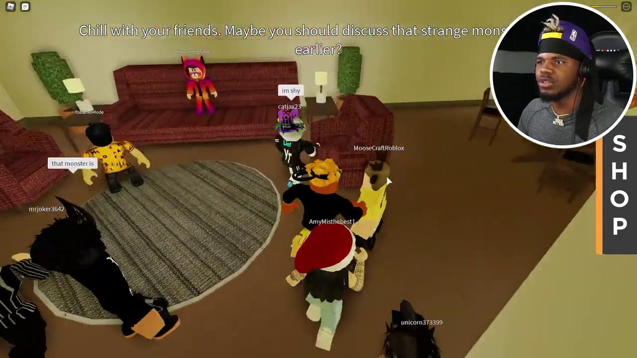 If you see this in your basement, RUN AWAY FAST! (Roblox)