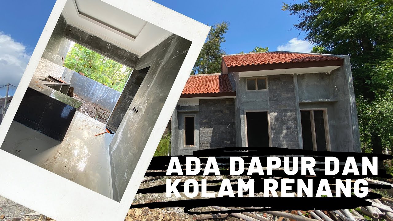Rumah tipe 50/87 perum griya pringgitan asri yg belakang nya mau di kasih kolam renang!