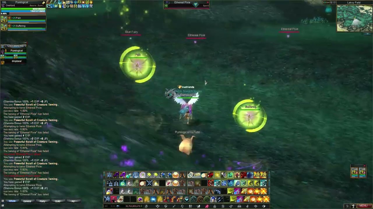 Rappelz - Speed Taming Ethereal Pixie's