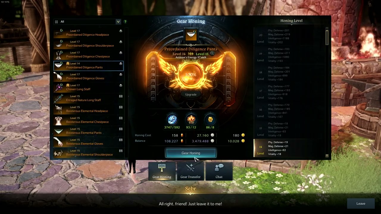 Rage honing again but it went well... again