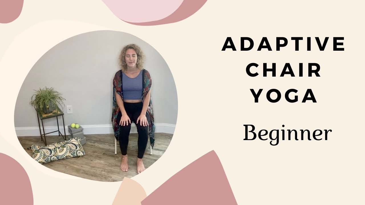 Adaptive chair yoga for all levels | balance with babz yoga