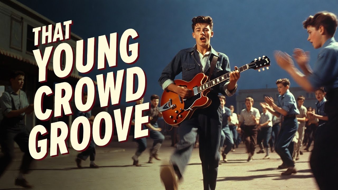 That Young Crowd Groove | Fast & Danceable 1950s Guitar Rock