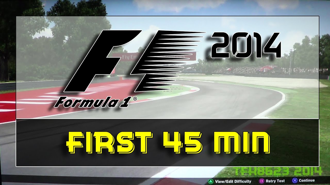 F1 2014 ( PS3 ) - First 45 Min ( 1080p ) HD