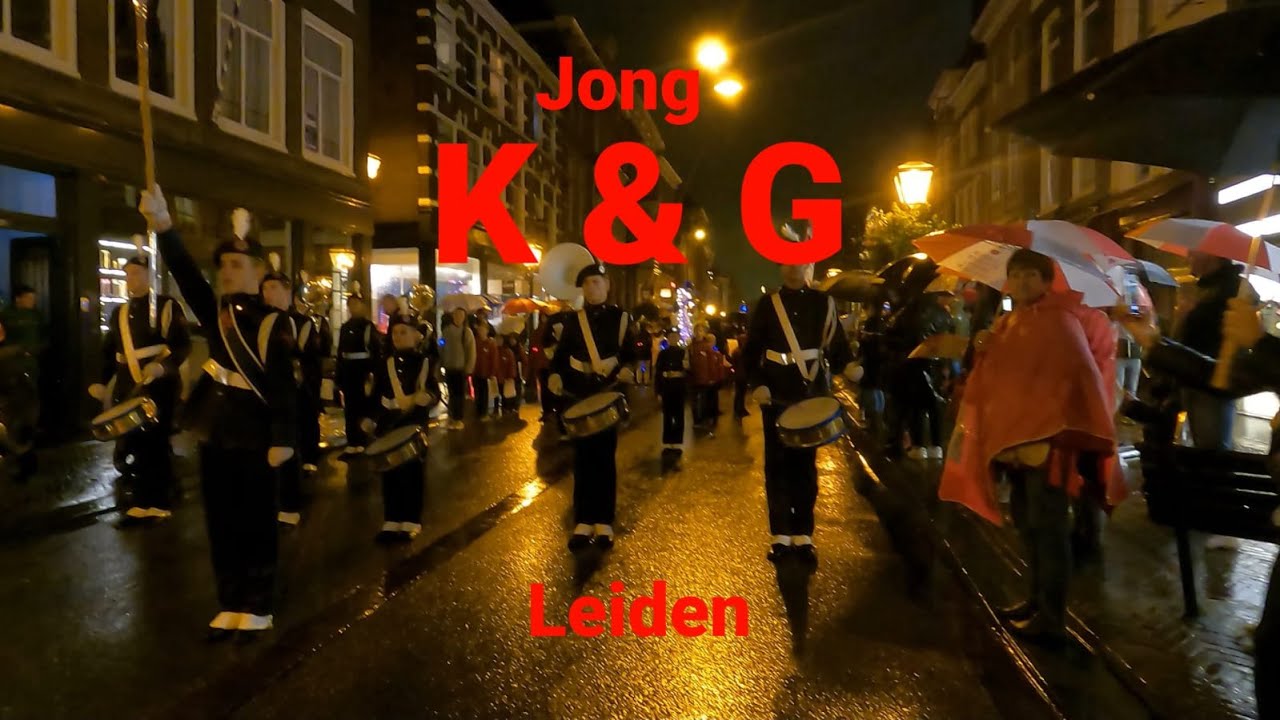 Jong K & G Leiden Taptoe 3 oktober ontzet feest Show & Marchingband