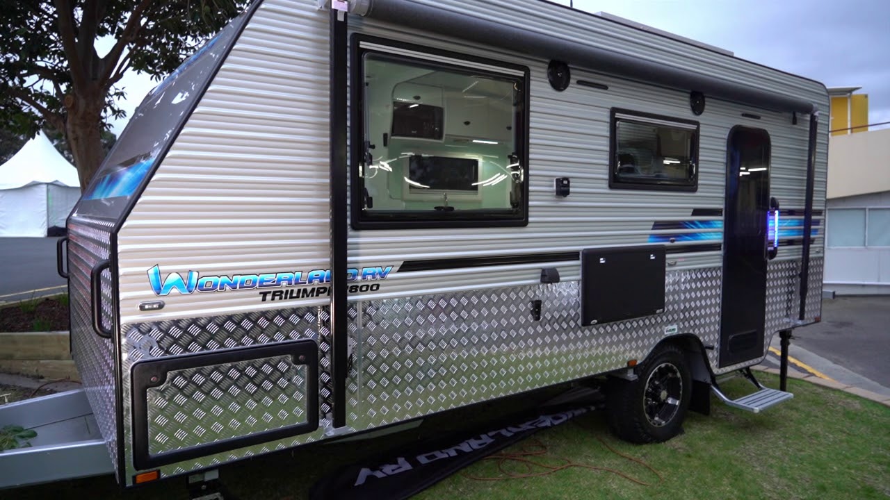 Compact Caravan by Wonderland RV. Lightweight and luxurious Australian made Caravans.