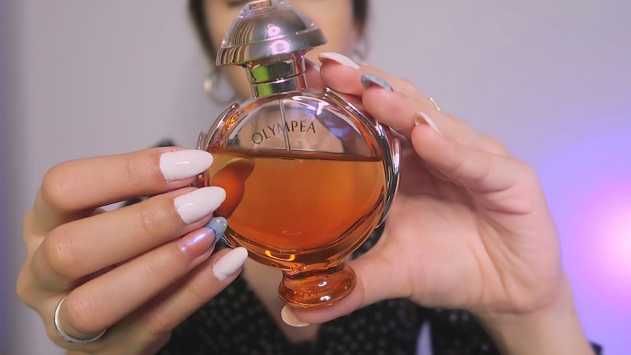 ASMR Coleção de perfumes ~ tapping, sussurros, spraying