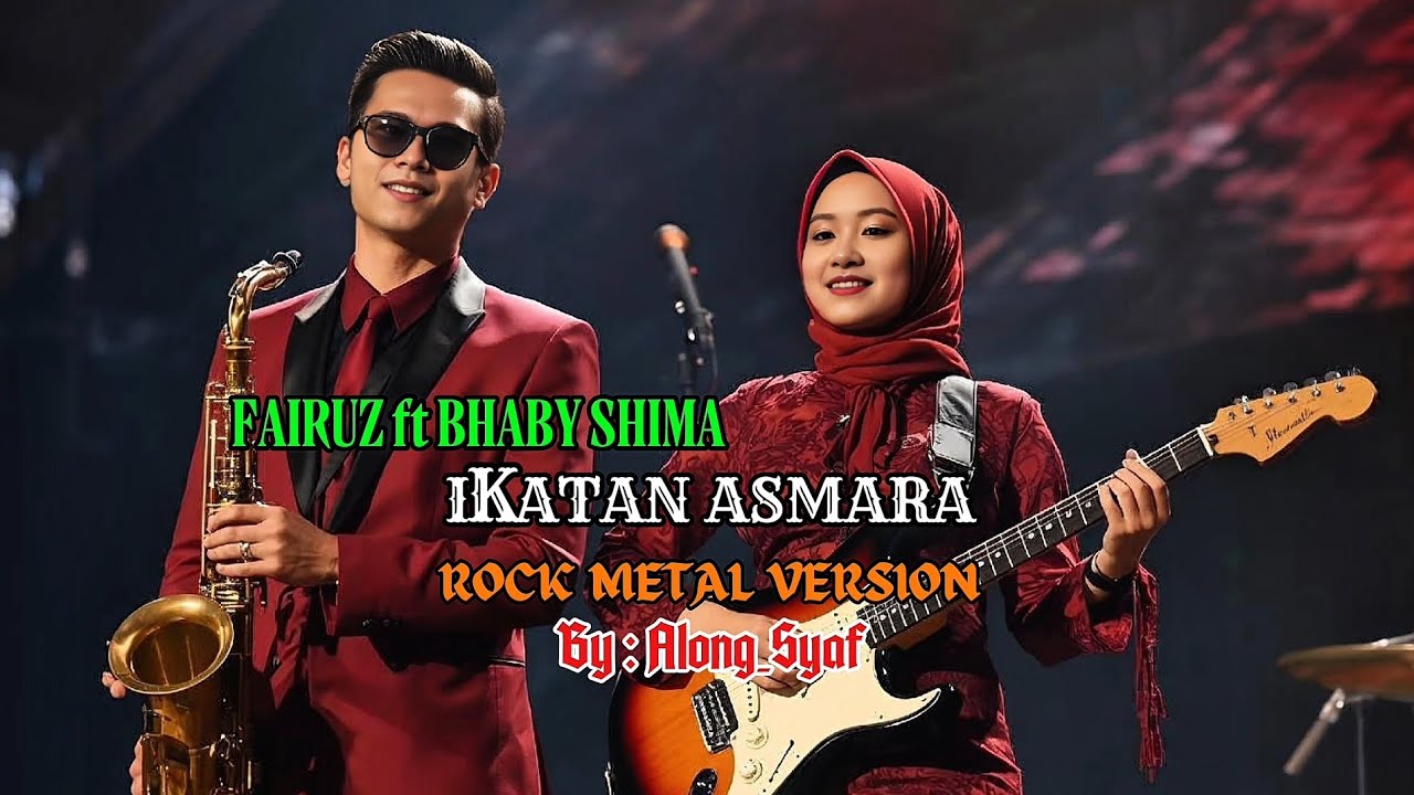 FAIRUZ ft BHABY SHIMA - IKATAN ASMARA | ROCK METAL | AI COVER | #music #ai #cover #rock #malaysia