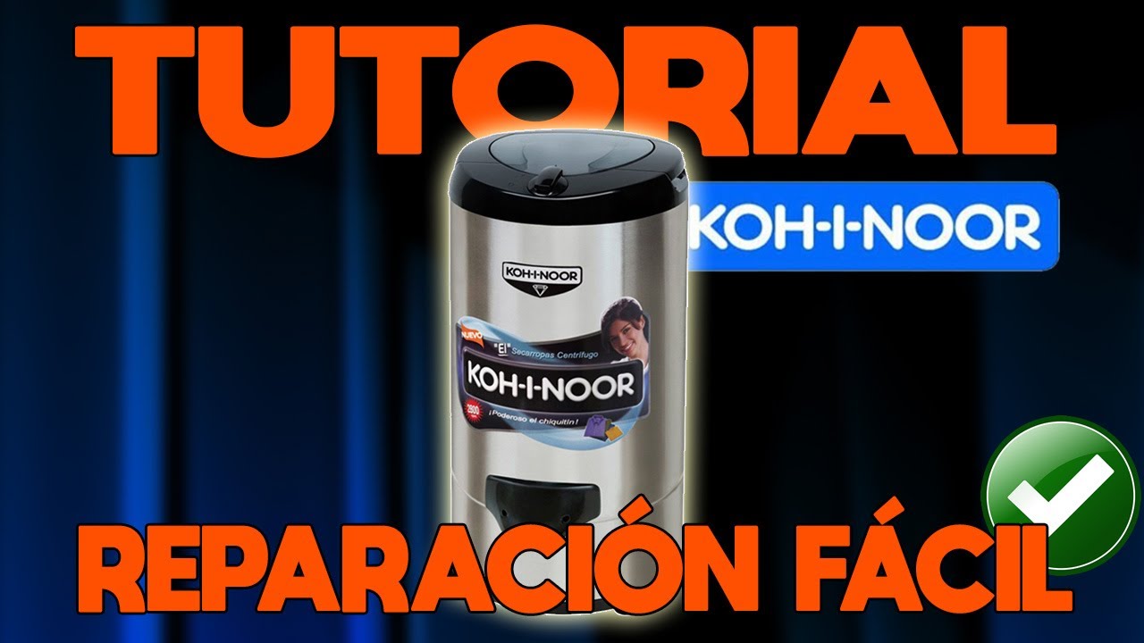 🥇Secarropas KOHINOOR NO ARRANCA | Fallas y Soluciones (como se desarma)