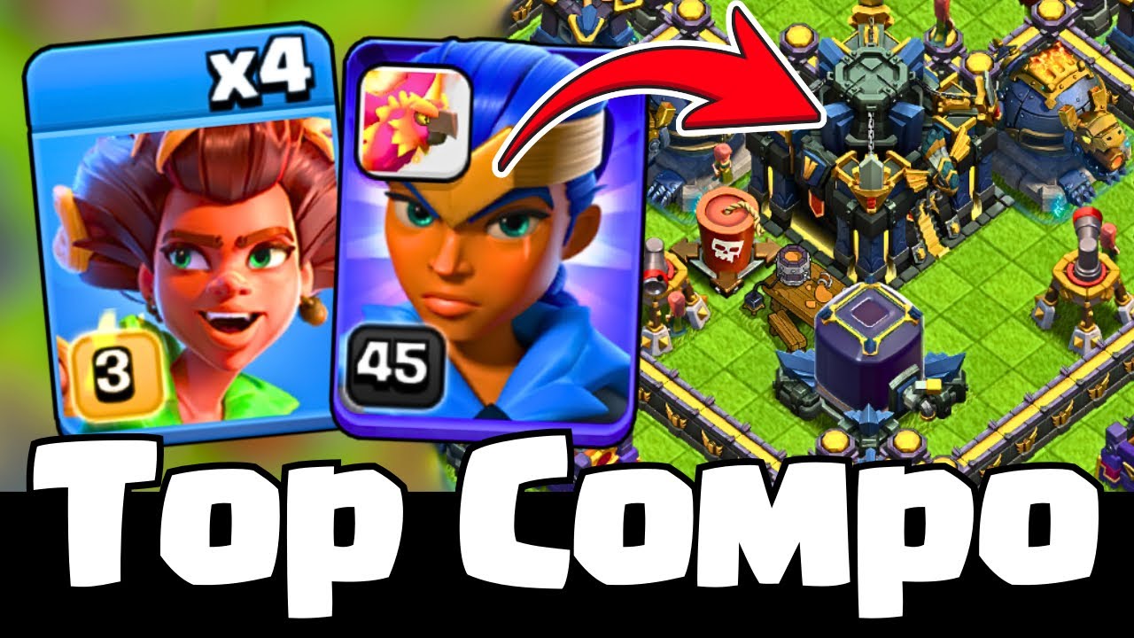 La MEILLEURE COMPO Cavali&egrave;re en HDV16 ! (Clash of Clans 2025)