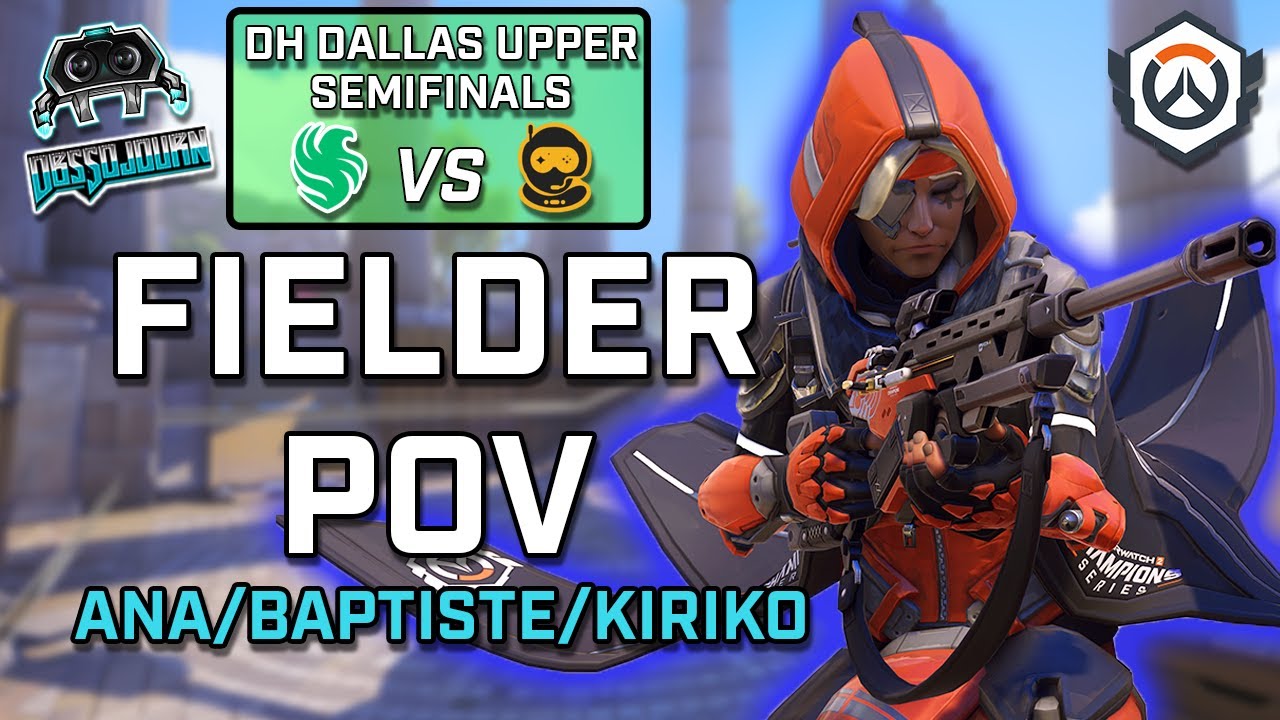 [Fielder POV] Team Falcons vs SSG - Upper Semifinals - DH Dallas OWCS